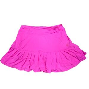 Lilly Pulitzer Luxletic Neon Pink Mini Skort Skirt Size XS